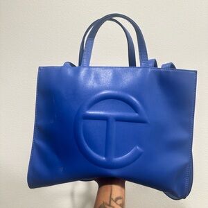 Telfar Bold Blue Tote Bag